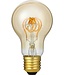 SPL E27 Led Bollamp A60 Slim-Flex, 5 Watt, 460 Lumen, 2200K Flame, 3 Steps-Dim (100%/50%/25%), Goudkleurig Glas, 2 Jaar Garantie