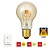 SPL E27 Led Bollamp A60 Slim-Flex, 5 Watt, 460 Lumen, 2200K Flame, 3 Steps-Dim (100%/50%/25%), Goudkleurig Glas, 2 Jaar Garantie