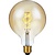 SPL E27 Led Bollamp G125 Fila-Flex, 5 Watt, 460 Lumen, 2200K Flame, 3 Steps-Dim (100%/50%/25%), Goudkleurig Glas, 2 Jaar Garantie