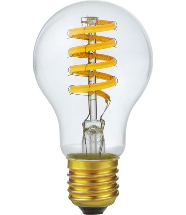 SPL E27 Led Bollamp A60 DTM-Fila-Flex, 6 Watt, 570 Lumen, Dim To Warm (2700K>2200K), Dimbaar, 2 Jaar Garantie