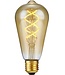 SPL E27 Led Bollamp ST64 Slim-Flex, 5 Watt, 460 Lumen, 2200K Flame, 3 Steps-Dim (100%/50%/25%), Goudkleurig Glas, 2 Jaar Garantie
