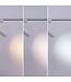 1 Fase Rail Spot 10w, 820 Lumen, CCT-Switch (3000K/4000K/6000K), CRI90, Incl. UGR Filter, Witkleurige behuizing, 3 Jaar Garantie