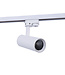 1 Fase Rail Spot 10w, 820 Lumen, CCT-Switch (3000K/4000K/6000K), CRI90, Incl. UGR Filter, Witkleurige behuizing, 3 Jaar Garantie