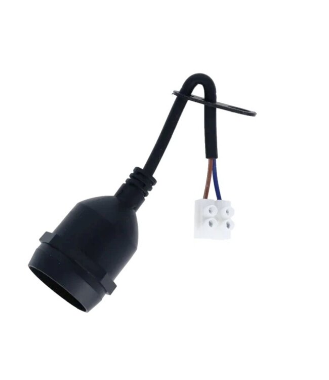 E27 Verhuisfitting met 15cm draad