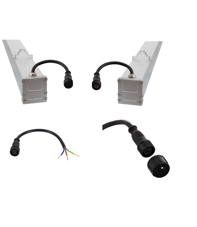 LED Wall Washer 50cm, 18w, 1600 Lumen, IP65, Koppelbaar, 2 Jaar Garantie