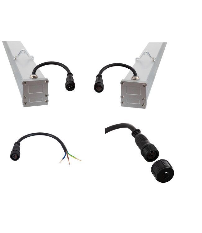 LED Wall Washer 100cm, 38w, 3500 Lumen, IP65, Koppelbaar, 2 Jaar Garantie