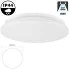Led Plafonnière 12w, 900 Lumen, 4000K Neutraal Wit, IP44, Ø260mm, 2 jaar garantie
