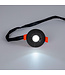 Mini LED Nood Spot/Downlighter Zwart, 3w, 250 lumen, Ø42 mm gatmaat, 2 Jaar Garantie