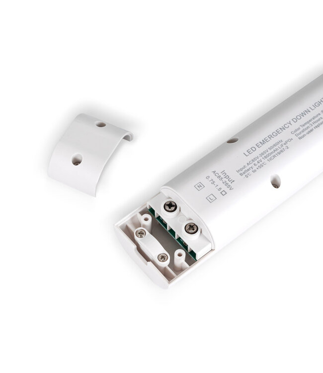 Mini LED Nood Spot/Downlighter Wit, 3w, 250 lumen, Ø42 mm gatmaat, 2 Jaar Garantie