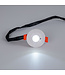 Mini LED Nood Spot/Downlighter Wit, 3w, 250 lumen, Ø42 mm gatmaat, 2 Jaar Garantie