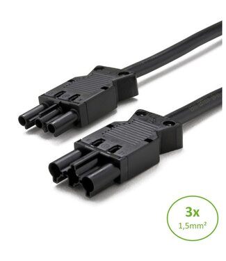 GST18 Koppelsnoer Male / Female - Tot 5 Meter leverbaar