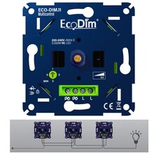 ECO-DIM.11 | LED Dimmer 0-250w | Geschikt voor Wisselschakeling en Kruisschakeling met meerdere dimmers