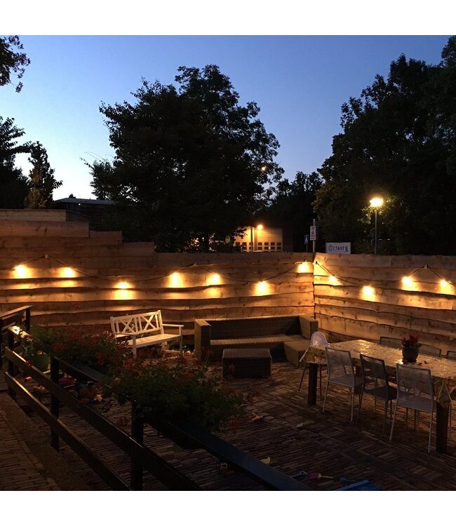 E27 1w Bol Lamp, 50 Lumen, Matte Kap, 2000K Flame