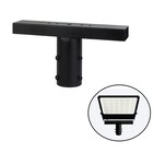 Schijnwerperbeugel voor Lichtmast / Lantaarnpaal - ZWART