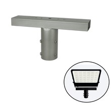 Schijnwerperbeugel voor Lichtmast / Lantaarnpaal - GRIJS