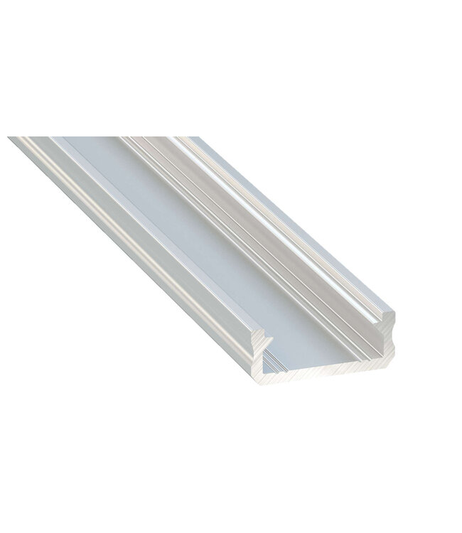 Aluminium Led Strip Profiel SLIM-Norman | ALU |  16x6,3mm | Tot 2 Meter leverbaar