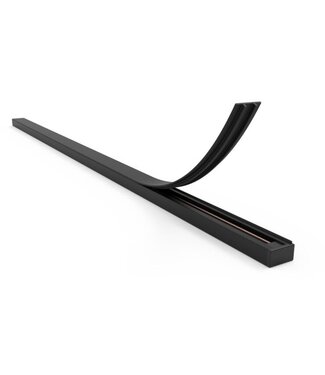 1 Fase Rail afdekstrook Zwart - 87 x 3,1 cm