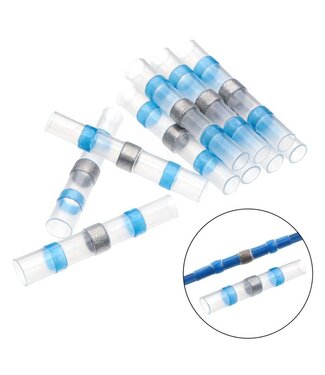 Soldeerhuls kabeldikte 1.5-2.5mm² | Blauw | Per 50 Stuks