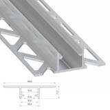 Tegel Aluminium Led Strip Profiel TERRA | Tot 15mm LED Strips | ALU | 18x12mm | Tot 2 Meter leverbaar