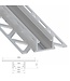 Tegel Aluminium Led Strip Profiel TERRA | Tot 15mm LED Strips | ALU | 18x12mm | Tot 2 Meter leverbaar