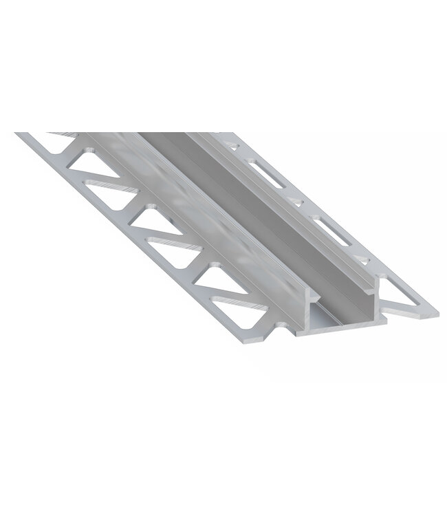 Tegel Aluminium Led Strip Profiel TERRA | Tot 15mm LED Strips | ALU | 18x12mm | Tot 2 Meter leverbaar