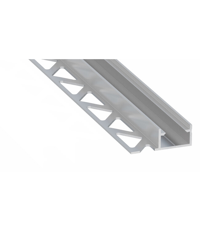 Tegel-Hoek Aluminium Led Strip Profiel TERRA | Tot 15mm LED Strips | ALU | 18x12mm | Tot 2 Meter leverbaar