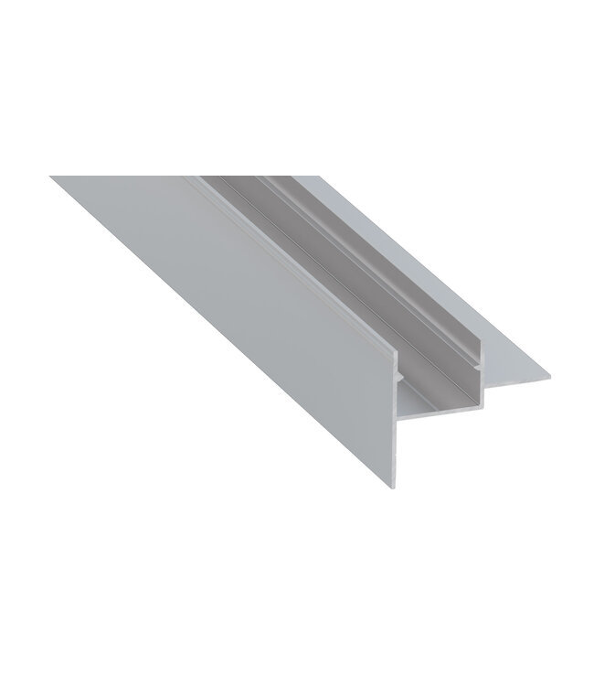 Aluminium Led Strip Profiel Stuc-DUAL | Geschikt voor Verlaagd Plafond | ALU | Tot 20mm Led Strip |  27,4x10,5mm | Tot 2 Meter leverbaar
