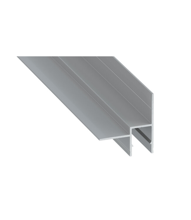 Aluminium Led Strip Profiel STUC-Norman | Geschikt voor Verlaagd Plafond | ALU |  15,6x19,6mm | Tot 2 Meter leverbaar