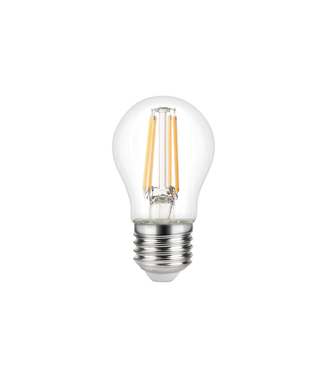 E27 Led Bollamp G45, 3,4 Watt, 470 Lumen, 2700K Warm Wit, Dimbaar, 2 Jaar Garantie