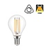 E14 Led Bollamp G45, 3,4 Watt, 470 Lumen, 2700K Warm Wit, Dimbaar, 2 Jaar Garantie