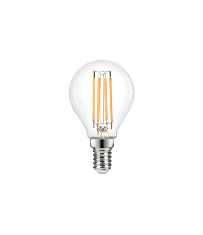 E14 Led Bollamp G45, 3,4 Watt, 470 Lumen, 2700K Warm Wit, Dimbaar, 2 Jaar Garantie