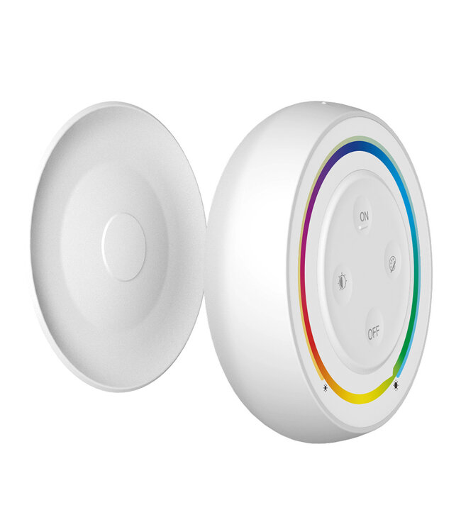MiBoxer Wandbediening Wit RGB+CCT, 1-Zone, 2.4Ghz - S2-W