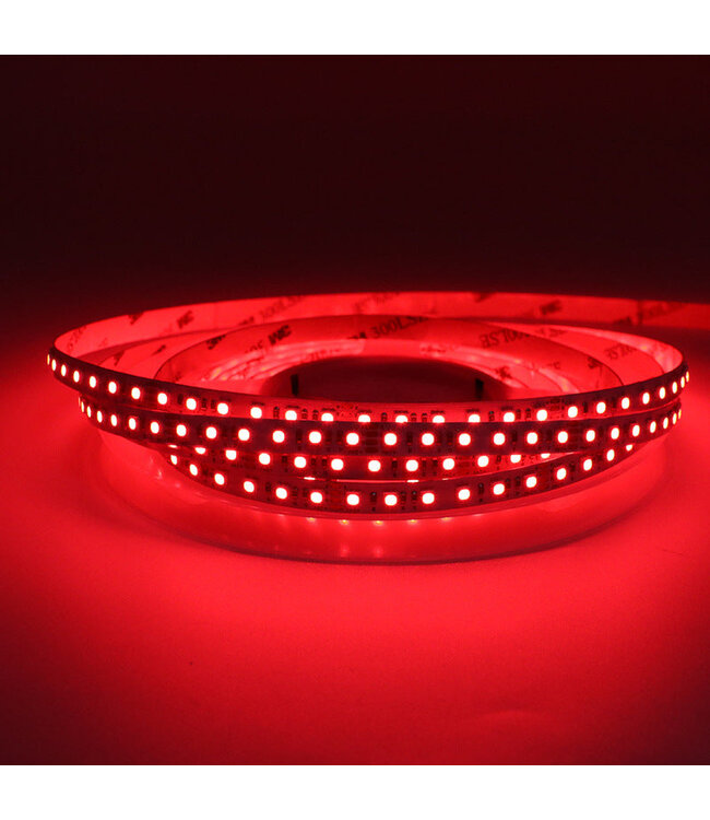 Led Strip ROL 5 Meter 4040SMD, 18w/m, 120 led/m, RGB, 24v, IP20, 10mm, 2 Jaar garantie