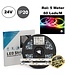 Led Strip ROL 5 Meter 5050SMD, 14.4w/m, 60 led/m, RGB, 12v, IP20, 10mm, 2 Jaar garantie - Copy