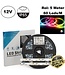 Led Strip ROL 5 Meter 5050SMD, 14.4w/m, 60 led/m, RGB, 12v, IP65, 10mm, 2 Jaar garantie