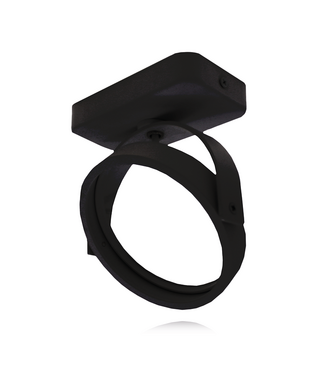 Opbouw armatuur AR111 met GU10 Fitting, Zwartkleurige behuizing