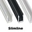 Slimline 12x8mm - Tot 8mm LED Strip