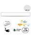 FLAT UGR19 LED Paneel 120x15cm, 10-35w, 100 Lumen/watt, Color Switch (3000/4000/6000K), Flikkervrije Philips LED Driver, Stekkerklaar, 5 Jaar Garantie