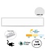 Reserveer: FLAT UGR19 LED Paneel 150x19cm, 10-42w, 100 Lumen/watt, Color Switch (3000/4000/6000K), Flikkervrije Philips LED Driver, Stekkerklaar, 5 Jaar Garantie