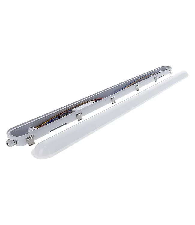S-Ranger LED Batten 120cm, 25/30/40/45w, 3500 - 6300 Lumen (140lm/w), Color Switch (3000/4000/6000K), Philips LED Driver, IP65, 3 Jaar Garantie