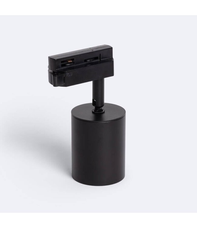 1 Fase Rail Spot Mal, 10w, 1000 Lumen, Dimbaar, Lichthoek:15 graden, Zwart, 2 Jaar garantie