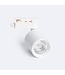 1 Fase Rail Spot Mal, 10w, 1000 Lumen, Dimbaar, Lichthoek:15 graden, Wit, 2 Jaar garantie