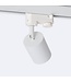 3 Fase Rail Spot Mal, 10w, 1000 Lumen, Dimbaar, Lichthoek:15 graden, Wit, 2 Jaar garantie