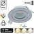Inbouw LED Spot 6w Flat, 400 Lumen, CCT Switch (2700K/3000K/4000K), Kantelbaar, IP65, Dimbaar, CRI90, Wit Armatuur, Gatmaat 68-72mm, 2 Jaar Garantie