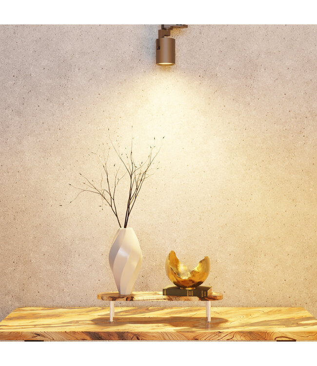 PRIME GU10 LED Spot 10w, 1250 Lumen (125lm/w), 2700K Warm Wit, Keramiek Body, Dimbaar, Lichthoek: 120°, 3 Jaar Garantie