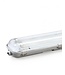 Complete LED TL Armatuur 150cm 36/40/50W, CCT Switch 3000K/4000K/6000K, 5040-7000 Lumen (140Lm/w), IP65, Incl. 2x led buis, 3 Jaar garantie