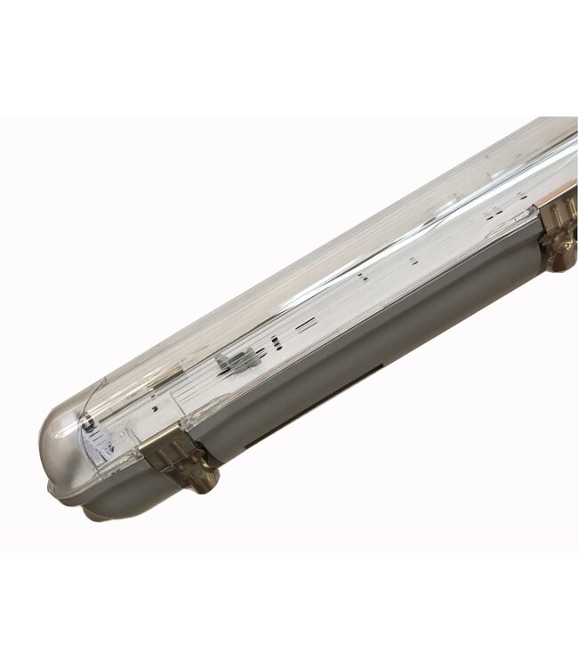 Complete LED TL Armatuur 150cm 36/40/50W, CCT Switch 3000K/4000K/6000K, 5040-7000 Lumen (140Lm/w), IP65, Incl. 2x led buis, 3 Jaar garantie