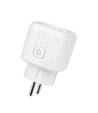 Miboxer Smart Wifi EU Stekker Plug - 16A - Aan/uitschakelaar met stroomverbruik statistieken - Wit -  SWE01