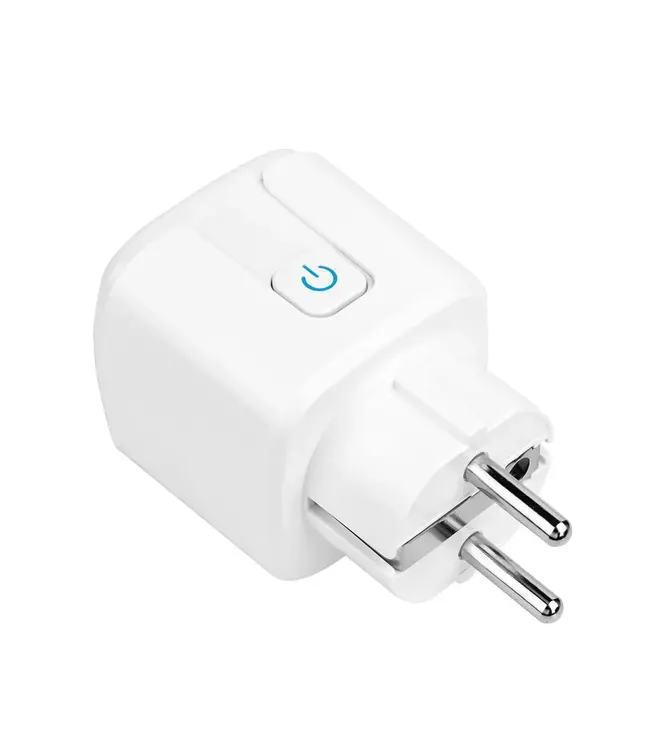 Miboxer Smart Wifi EU Stekker Plug - 16A - Aan/uitschakelaar met stroomverbruik statistieken - Wit -  SWE01