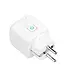 Miboxer Smart Wifi EU Stekker Plug - 16A - Aan/uitschakelaar met stroomverbruik statistieken - Wit -  SWE01